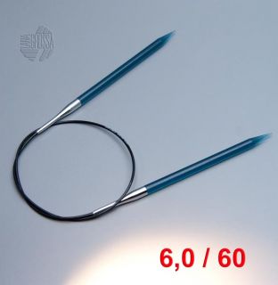 Lana Grossa Rundstricknadel Acrylglas 60cm / 6,0mm