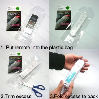 Remote Controller Anti dirt Protective Cover Wrap 5pcs