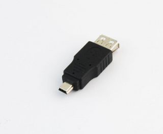 NEU Adapter Mini USB Stecker Typ B 5 pol Kupplung Buchse A
