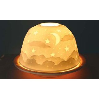 Windlicht Dome Lights Sternenhimmel mit Teelicht: 