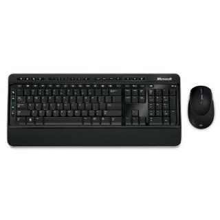 Microsoft Wireless Desktop 3000 Tastatur und Maus schnurlos schwarz