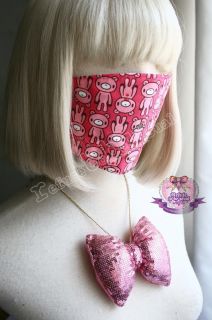 JAPAN KAWAII GLOOMY BEAR CUTiE PUNK Face Guard 2/3 Mask