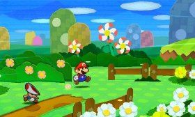 Bei den rundenbasierten Kämpfen von Paper Mario: Sticker Star sind
