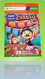 xbox 360 Carnival Games in Action  Code NEU & OVP xbox 360