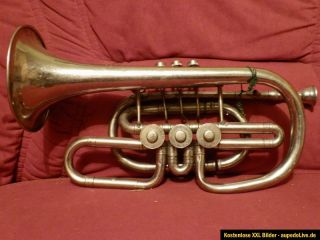 russische trompete flügelhorn kornett datiert 1972 russland