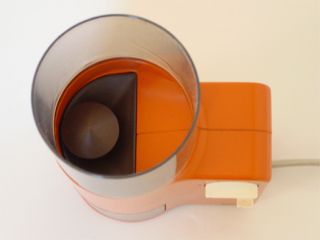 K3 elektrische KAFFEEMÜHLE von BOSCH   orange 70er Panton Ära K 3