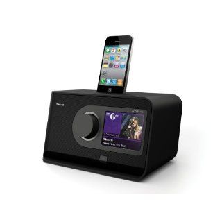 Revo Axix XS schwarz, Touchscreen DAB/DAB+/FM / Internetradio mit iPod