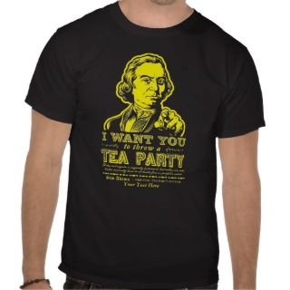 Sam Adams Tea Party Customizable T Shirt