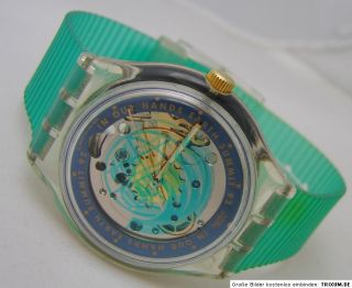 Swatch time to move Automatik Automatic 1991 earth summit 92 Uhr