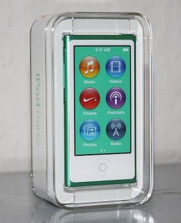 Apple iPod Nano 16GB 7. Generation 7G grün NEU 0885909565092
