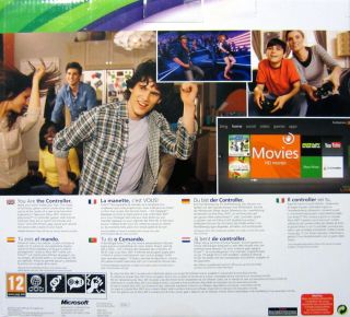 XBox 360 Slim Konsole 250 GB + Kinect + Sports + Dance Central 2