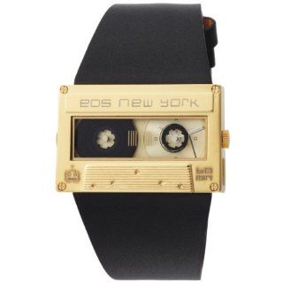 Eos New York Mixtape Watch gold / black Unisex Uhr im Kassettenlook