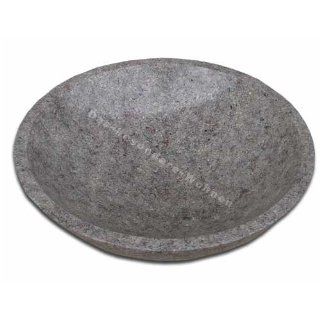Steinschale Schale aus Granit Creme Granit Küche