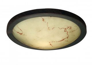 Deckenlampe TIMOR Antik braun / beige 1x E27 max. 60W Lampe
