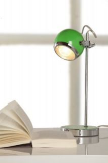 Design Tischlampe Tischleuchte SPACE AGE grün Retro 70er Jahre Lampe