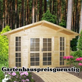 Gartenhaus Blockhaus Gerätehaus Holz 390x390,40 mm40391
