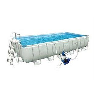 Intex Swimming Pool Rechteck Stahlwand Frame Schwimmbad 732 x 366 x