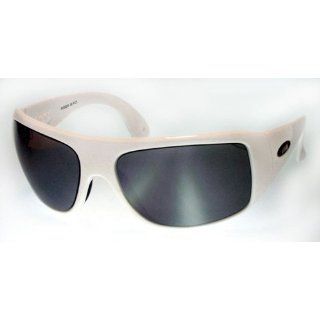 FUNK Sonnenbrille POSER, weiss, graue Gläser Sport