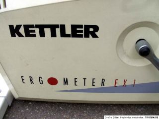 Kettler EX 1 Ergometer Heimtrainer Hometrainer Trimm Rad Computer