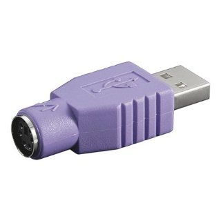 USB Adapter PS/2 weiblich auf USB männlich Elektronik