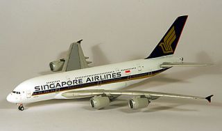 Singapore Airlines Airbus A380 800 1:400 DieCast Modell JCWings Neu