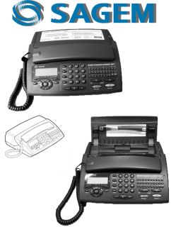 Sagem Phonefax 390I Internt Fax Anrufbeantworter Telefon Lautsprecher