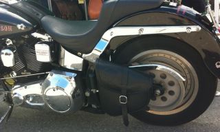 Satteltasche für Harley Davidson softail und starren Rahmen