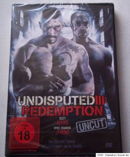 Undisputed III Redemption   uncut   DVD   OVP   FSK 18   Kein Import