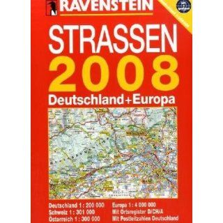 Ravenstein Strassen 2008. Deutschland und Europa Bücher