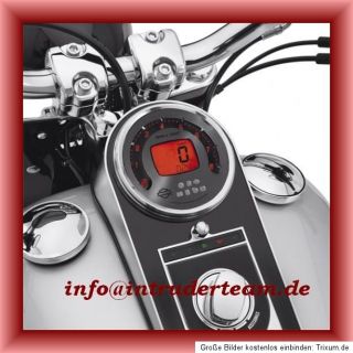 Tachometer digital & Drehzahlmesser analog 2in 1 → Harley Davidson