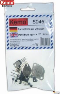 Konvolut Kemo Transistoren Transistor ca. 20 Stück