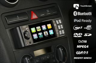 In Dash DVD Player CD/iPod Bluetooth Car Stereo Radio