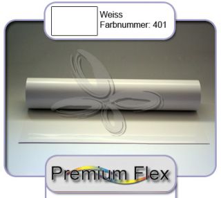 POLI FLEX PREMIUM WEISS [Farbe 401] 50x100cm FABRIKFRISCH