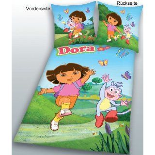 DORA Bettwäsche Dora & Boots, bunt Spielzeug