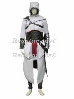 Assassins Creed 2 II Altair Cosplay Costume   Whole Outfit Version in