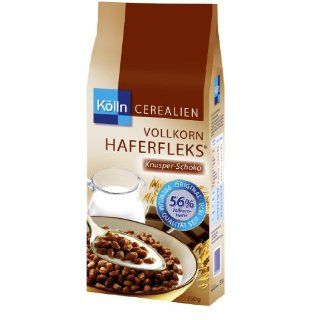 Kölln Vollkorn Haferfleks Knusper Schoko, 4er Pack (4 x 750 g