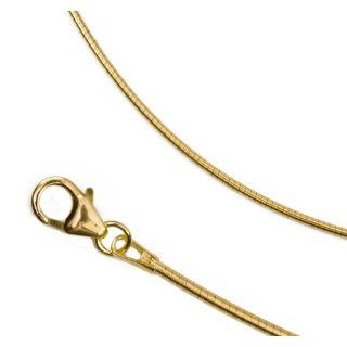 VISION ONE Jewelry Collier Tonda Kette in 333er Gold (42 cm): 