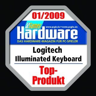 Logitech Illuminated Keyboard beleuchtete Tastatur: 