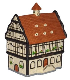 Lichthaus verschiedene Häuser aus Porzellan von G.Wurm