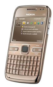 Nokia E72 topaz brown (GPS, , WLAN, Bluetooth, Kamera mit 5 MP, Ovi