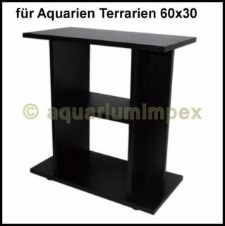 Unterschrank Schrank 60 30 Budget 60x30 cm schwarz Aquarien