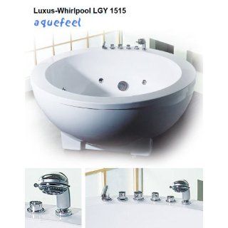 Aquafeel Luxus Whirlpool Rund 1515 Küche & Haushalt