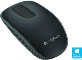 Logitech T400 Zone Touch Maus USB schwarz: Computer