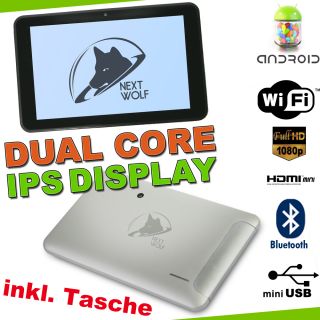 NEXTWOLF 7 Zoll Tablet PC Dual Core CPU Quad Core GPU WiFi Bluetooth