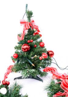 Baum Weihnachten Set Türkranz Adventskranz Weihnachtsbaum