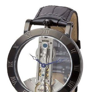 Johansson Schwarz Herren Automatik Armband Uhr SirmiLB