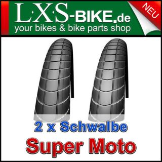 Schwalbe Super Moto Evo Falt Reifen 26 x 2,35  60 559 schwarz