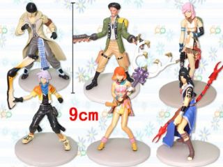 Final Fantasy 13 XIII 6 Figuren Figure Set