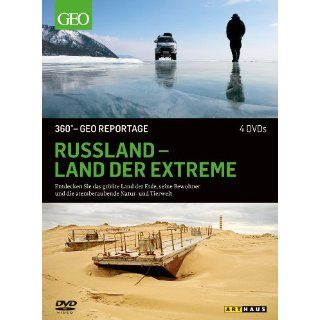 360 Grad   GEO Reportage: Russland   Land der Extreme 4 DVDs: 