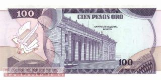 Kolumbien / Colombia   100 Pesos Oro 1977   P.418a UNC